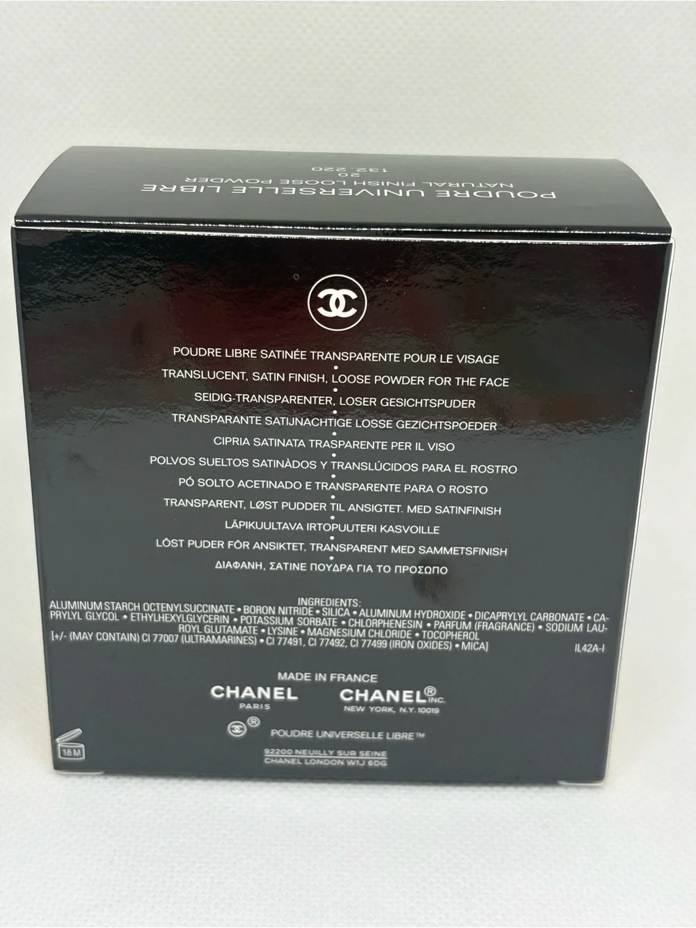 CHANEL Poudre Universelle Libre Natural Finish Loose Powder - 20 light/medium ne